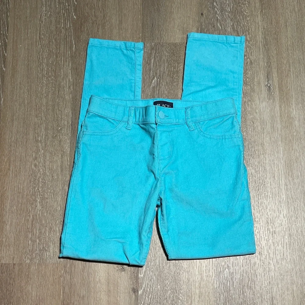 The Children's Place Turquoise Corduroy‎ Pants Kids Size 10 NWT $29.74